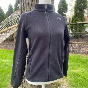The North Face boys full zipper fleece zippered pockets
